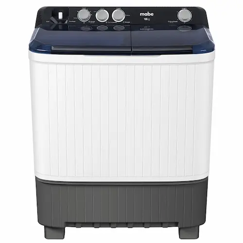 Lavadora Semi-Automática 18 kg Blanca