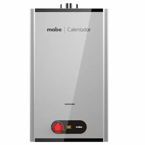 Calentador Instantáneo de Gas LP 2.5 Servicios 14 L Gris Mabe