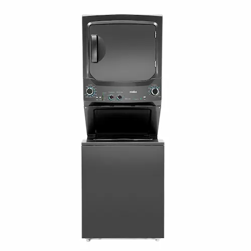 Centro de Lavado UltraCapacity a Gas 23 Kg Diamond Gray Mabe