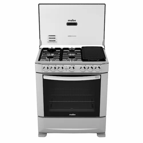 Cocina de piso de 76 cm inoxidable