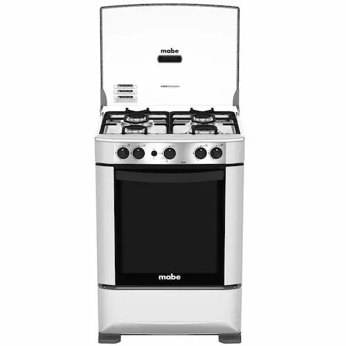 Cocina de piso mabe a gas de 60 cm gris