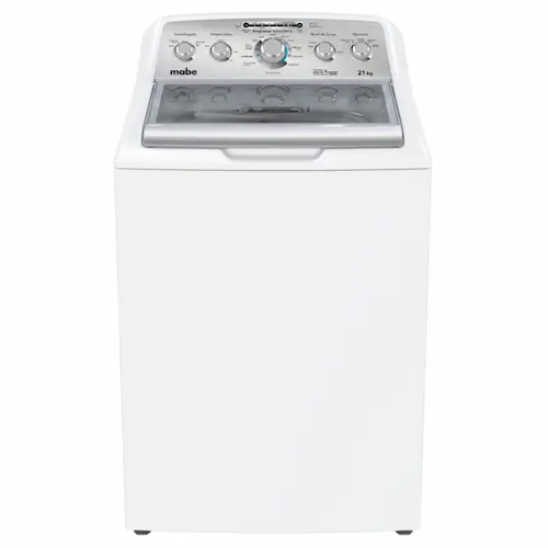 Lavadora Automática Aqua Saver Green 21 kg Blanca con Sanitizado Mabe