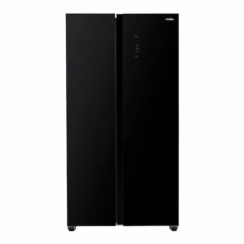 Refrigeradora Side by Side No Frost Inverter 581 L Netos Black Glass Mabe