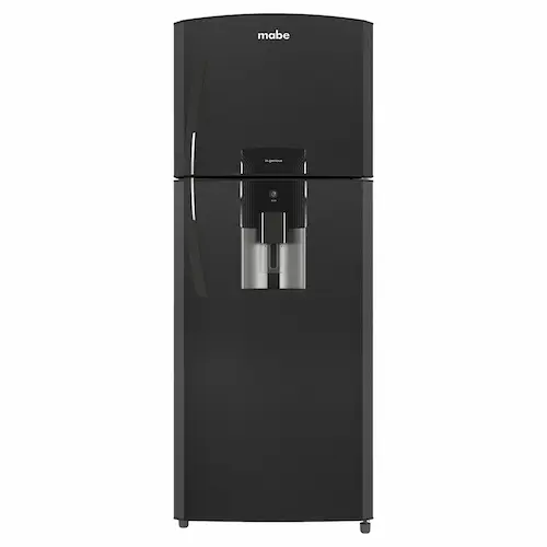 Refrigeradora automática de 353L netos black steel mabe