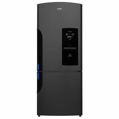 efrigerador Bottom Freezer 520 L Black Stainless Steel Mabe