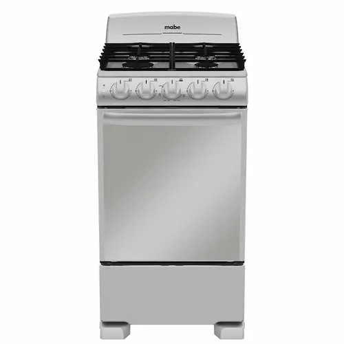 Cocina de Piso 50 cm (20 pulgadas) Plata Mercury