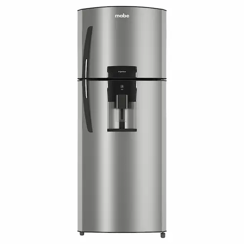 Refrigeradora no frost de 391L netos inox mabe