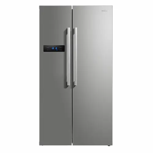 Refrigeradora Side by Side de 510L netos inoxidable mabe
