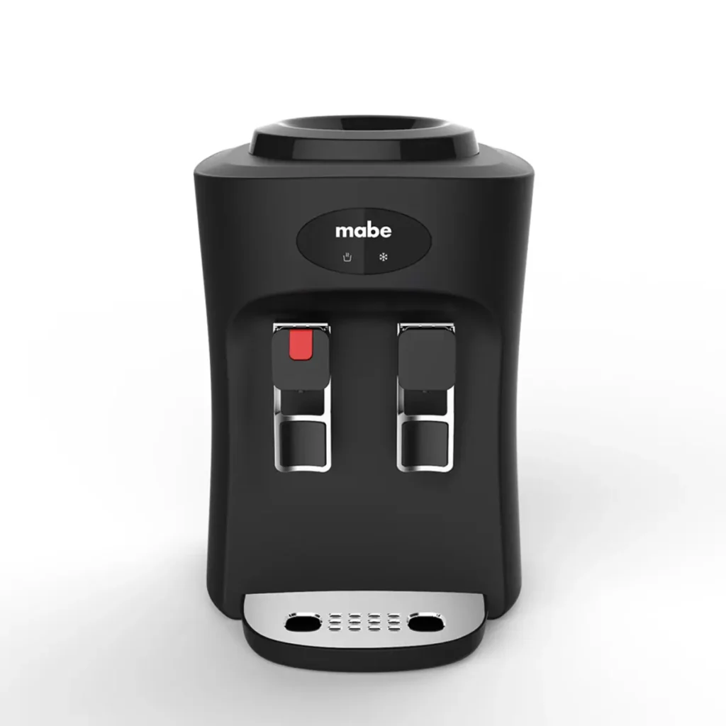 Enfriador de agua de Mesa 2 llaves Negro