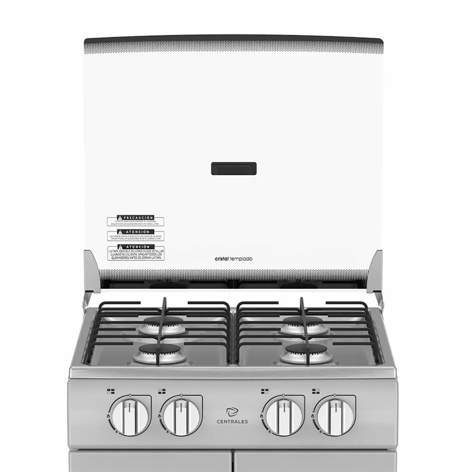 Capelo de una estufa de piso