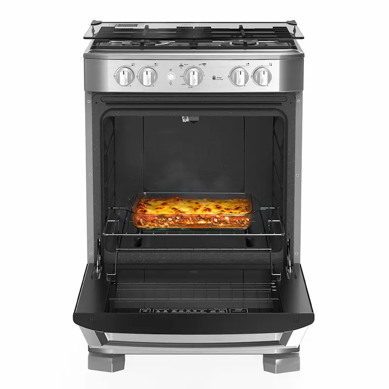 Cómo usar el horno de una estufa de piso