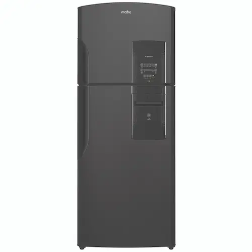 Refrigerador negro con sistema enfriamento r600