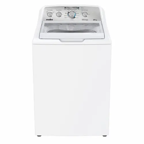 lavadora automatica color blanco
