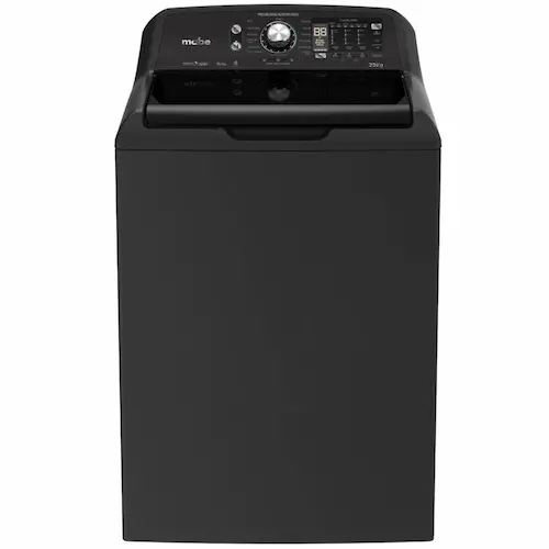 lavadora automatica de color negro