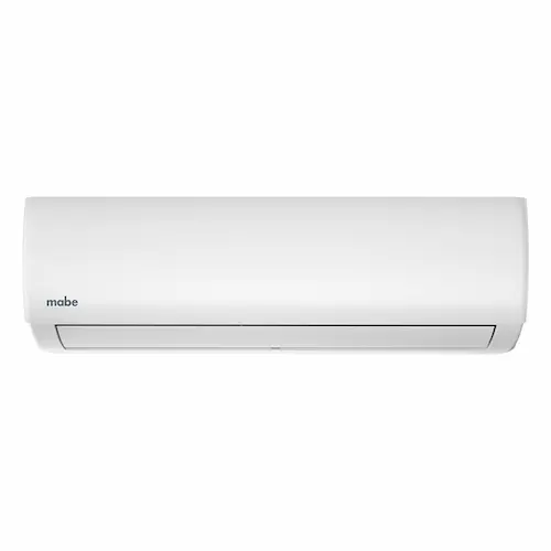 aire acondicionado mini split tradicional de color blanco