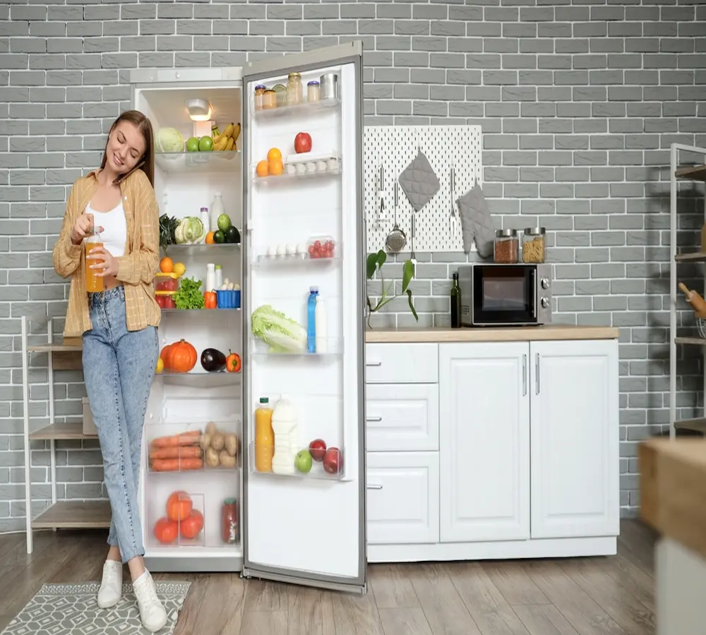¿De cuántos litros debe ser tu refrigerador según tu familia?